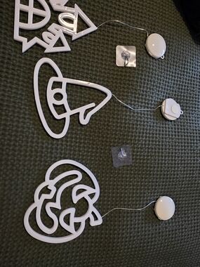 Brand New Lot of 3 different Items Halloween Decorations - Holiday